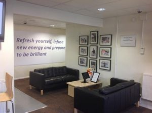 Breakout area