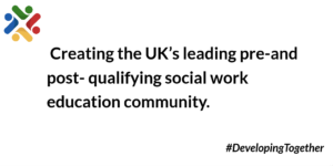 Creating the UK's leading pre-and-post-qualifying social work community.
