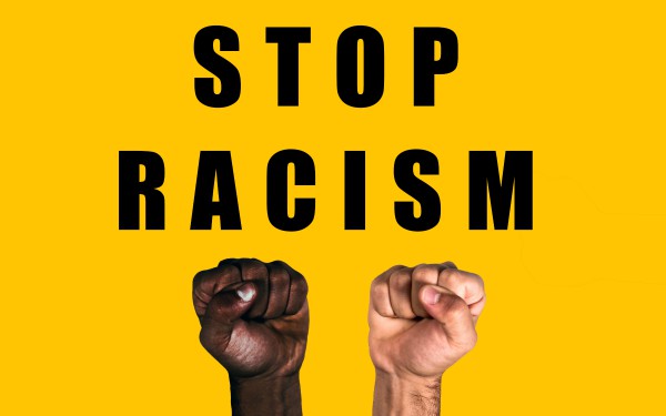 Stop-Racism-poster-Pol-Sole-Adobe-Stock - Developing Together Social Work  Teaching Partnership